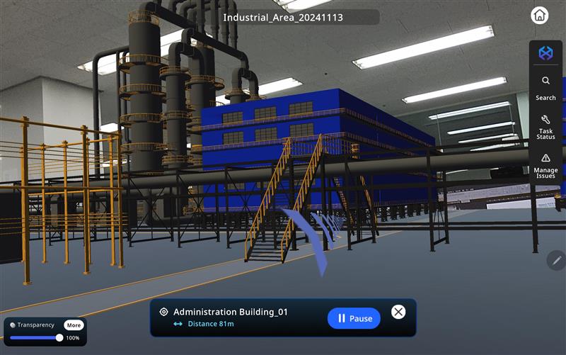 MXview 네비게이션