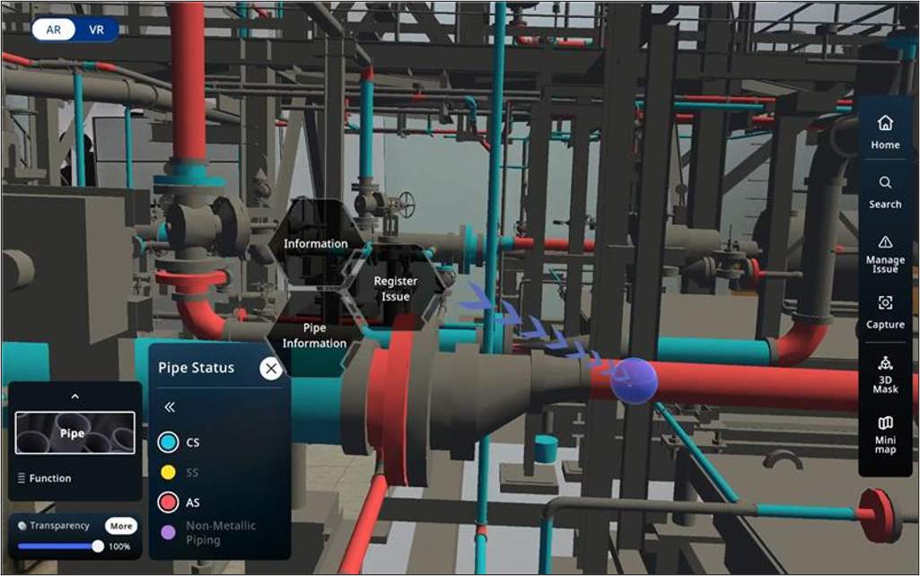 MXview 관리자 화면